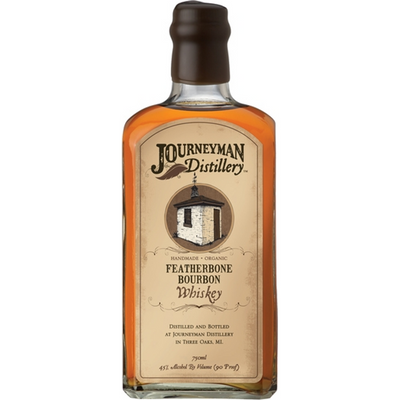 Journeyman Distillery Featherbone Organic Bourbon Whiskey 750mL