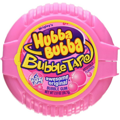 Hubba Bubba Bubble Gum Tape Original 2oz. Pack