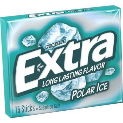 Extra Sugarfree Polar Ice Gum 15 CT