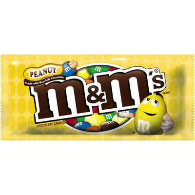 M&M Peanut Chocolate Candy 1.74oz
