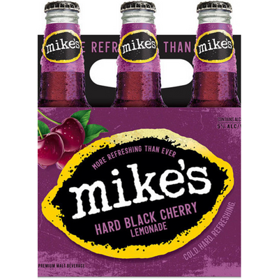 Mike's Hard Black Cherry Lemonade 6 Pack 12 oz Bottles