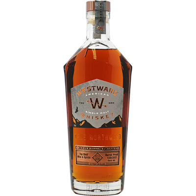 Westward Single Malt Whiskey Store Pick 750mL Bottle
