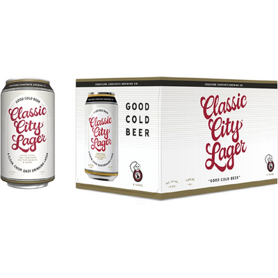 Creature Comforts Classic City Lager 4pk