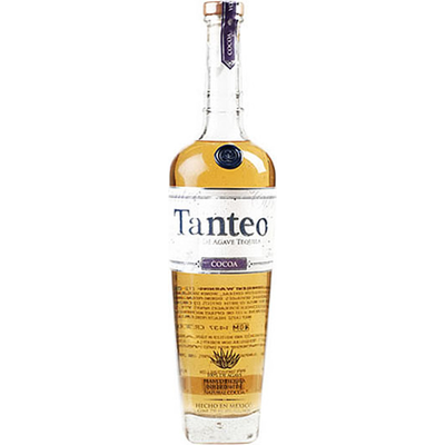 Tanteo Cocoa Infused Tequila 750ml Bottle