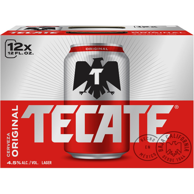 Tecate 12 Pack 12 oz Cans