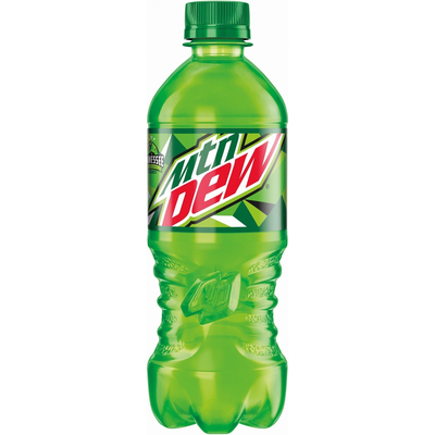 Mountain Dew Citrus Soda 20oz Bottle