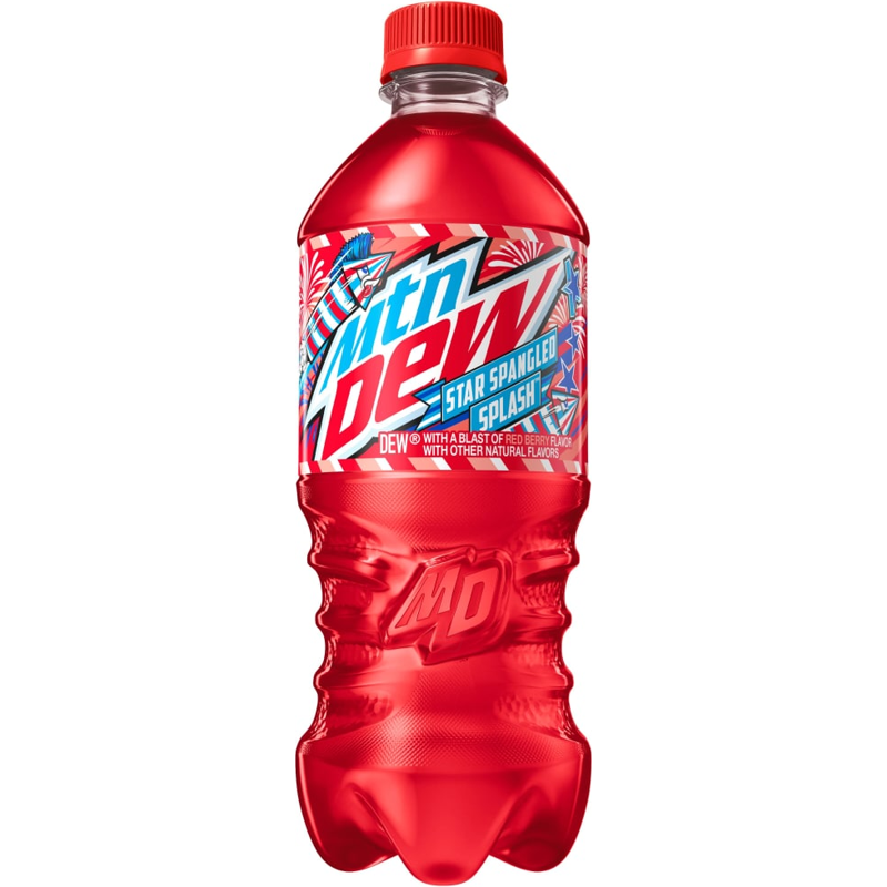 Mountain Dew 20oz Star Spangle Splash