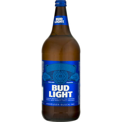 Bud Light Lager 40oz Bottle