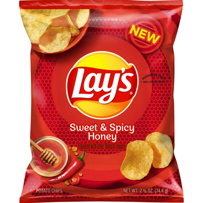 Lay's Sweet & Spicy Honey Potato Chips 2.625oz Bag