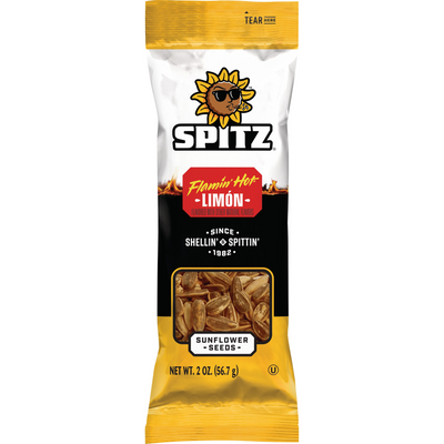 Spitz, Flamin' Hot Limon Flavored, Sunflower Seeds