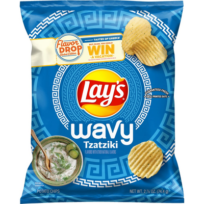 Lays Wavy Tzatziki 2 5/8oz