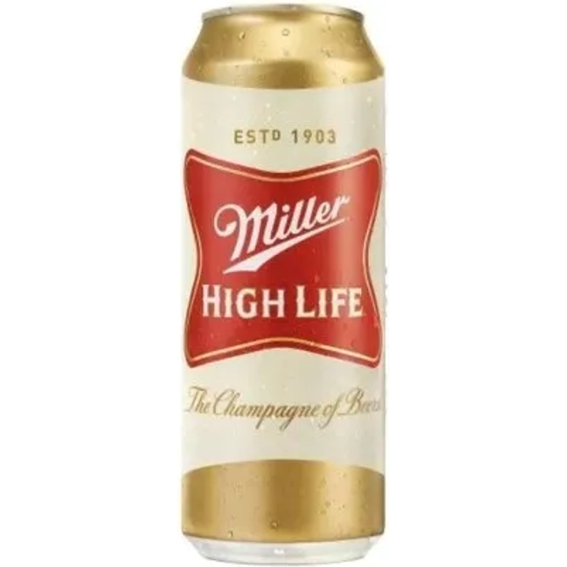 Miller High Life American Lager 24oz Can