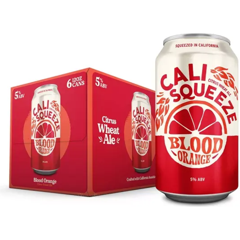 Cali Squeeze Firestone Walker Blood Orange 6 Pack 12oz Cans