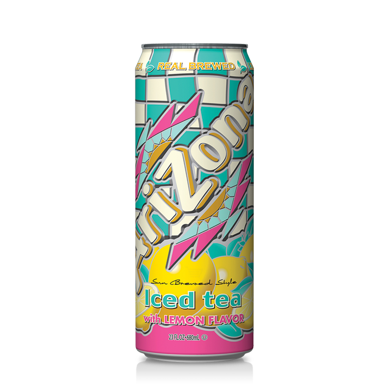 AriZona Iced Tea With Lemon Flavor 22oz Can