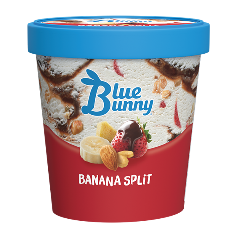 Blue Bunny Banana Split 14oz