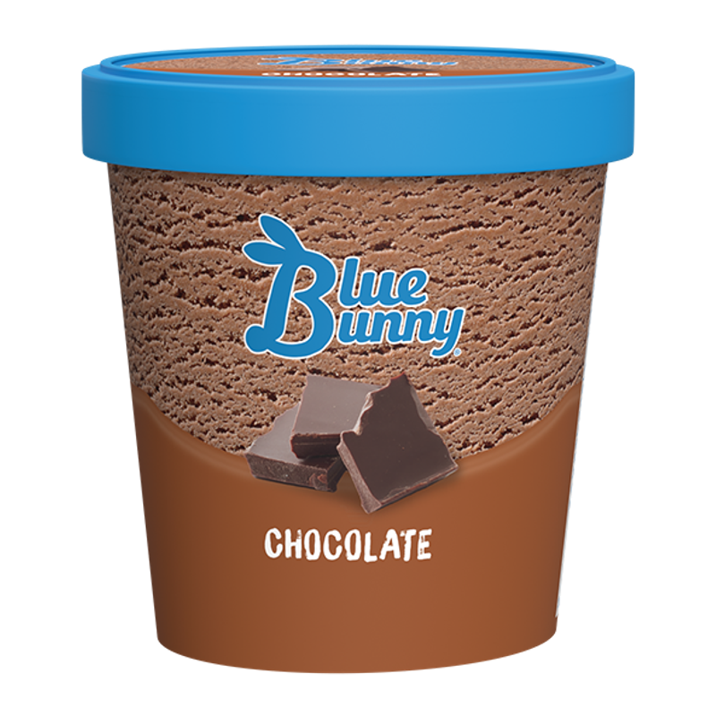 Blue Bunny Chocolate Pint 14oz