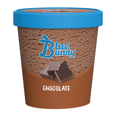 Blue Bunny Chocolate Pint 14oz