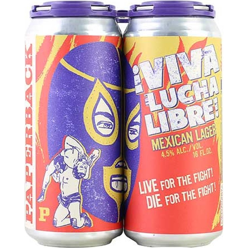 Paperback Brewing Viva Lucha Libra 4 Pack