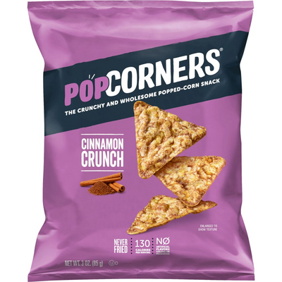PopCorners Popped-Corn Snack, Cinnamon Crunch 3 Oz