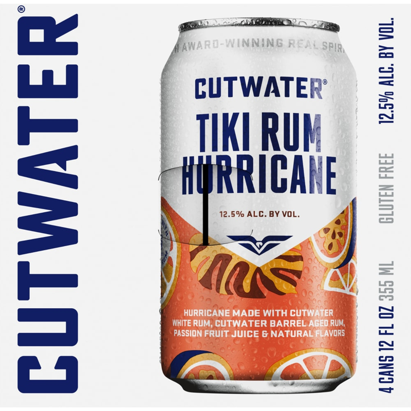 Cutwater Spirits Tiki Rum Hurricane