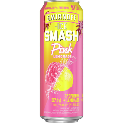 Smirnoff Smash Pink Lemonade 2 3.5oz