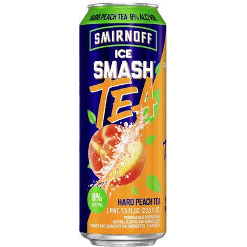 Smirnoff Smash Peach Tea 23.5oz