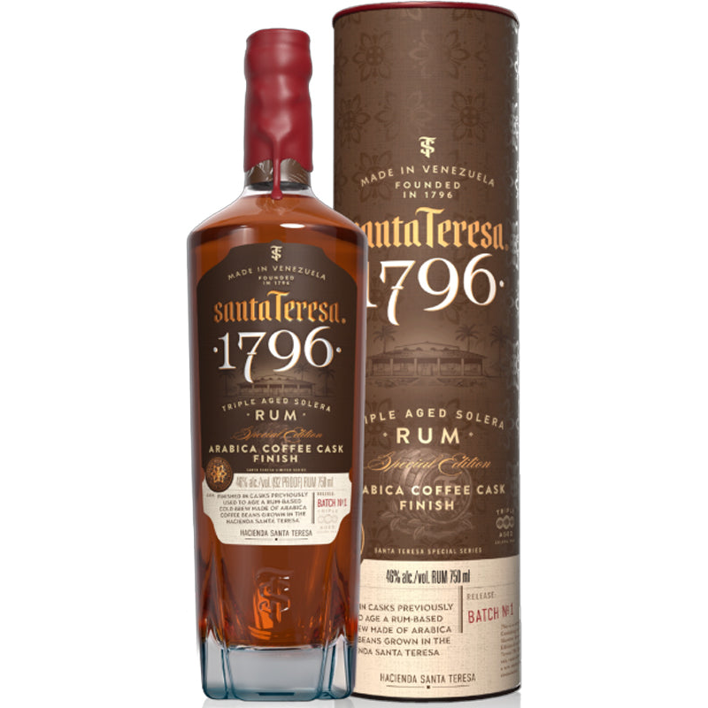 Santa Teresa 1796 Rum Arabica Coffee Cask Finish