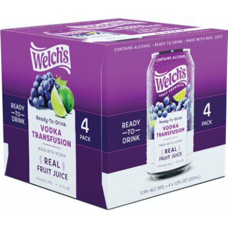 Welchs Grape Vodka 4pk