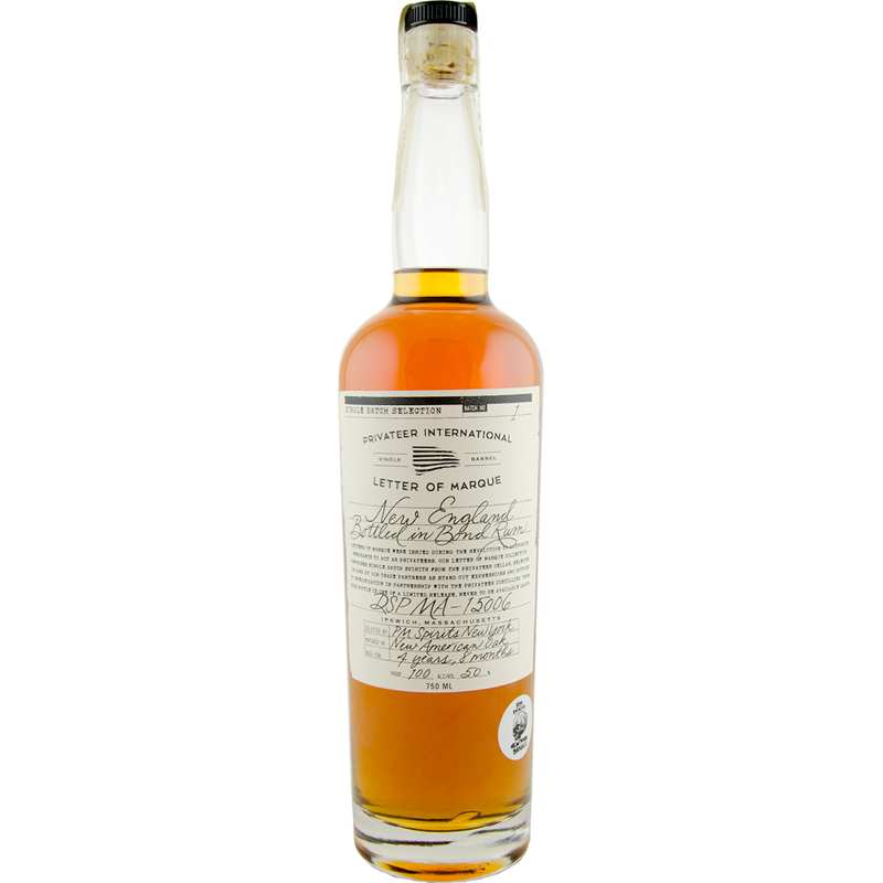 Privateer 1 American Rum Bottled In Bond 750mL