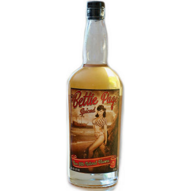 Bettie Page Spiced Rum 750mL Bottle