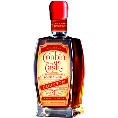 Corbin Cash Sour Mash Bourbon  4yr 750ml