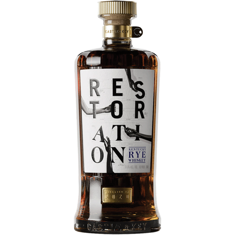 Castle & Key Restoration Rye Whiskey 750ml Bottle