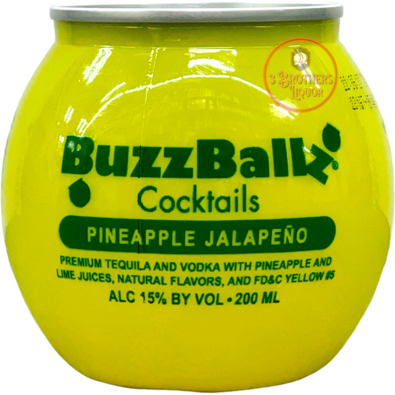 Buzzballz Pineapple Jalapeno 200mL