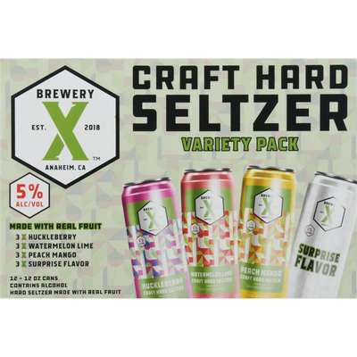 Brewery X Seltzer Variety