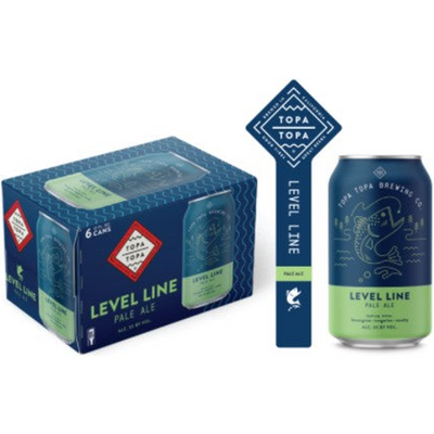 Topa Topa Brewing Co. Level Line Pale Ale 6 Pack 12oz Cans
