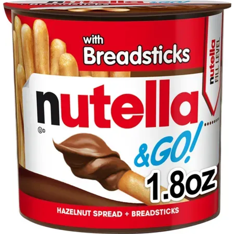 Nutella & Go! Hazelnut Spread & Breadsticks 1.8oz Box