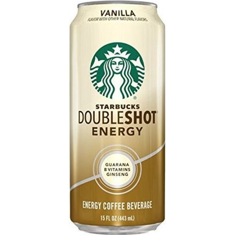 Starbucks Doubleshot Energy Coffee Beverage Vanilla 15 oz Can