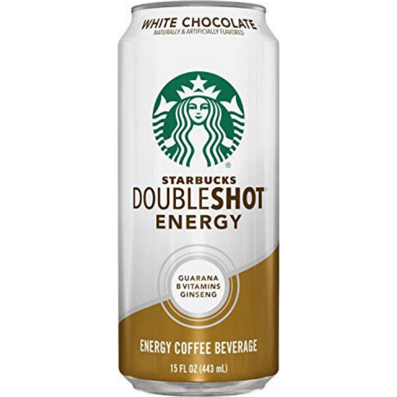 Starbucks White Chocolate Doubleshot 15oz Can