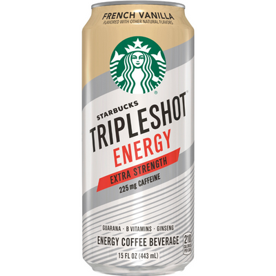 Starbucks Tripleshot Energy French Vanilla 15oz Can
