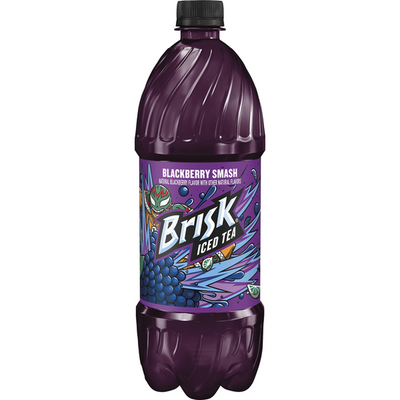 Brisk Blackberry Smash Tea 1L Bottle