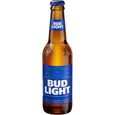 Bud Light 6 Pack 12 oz Bottles