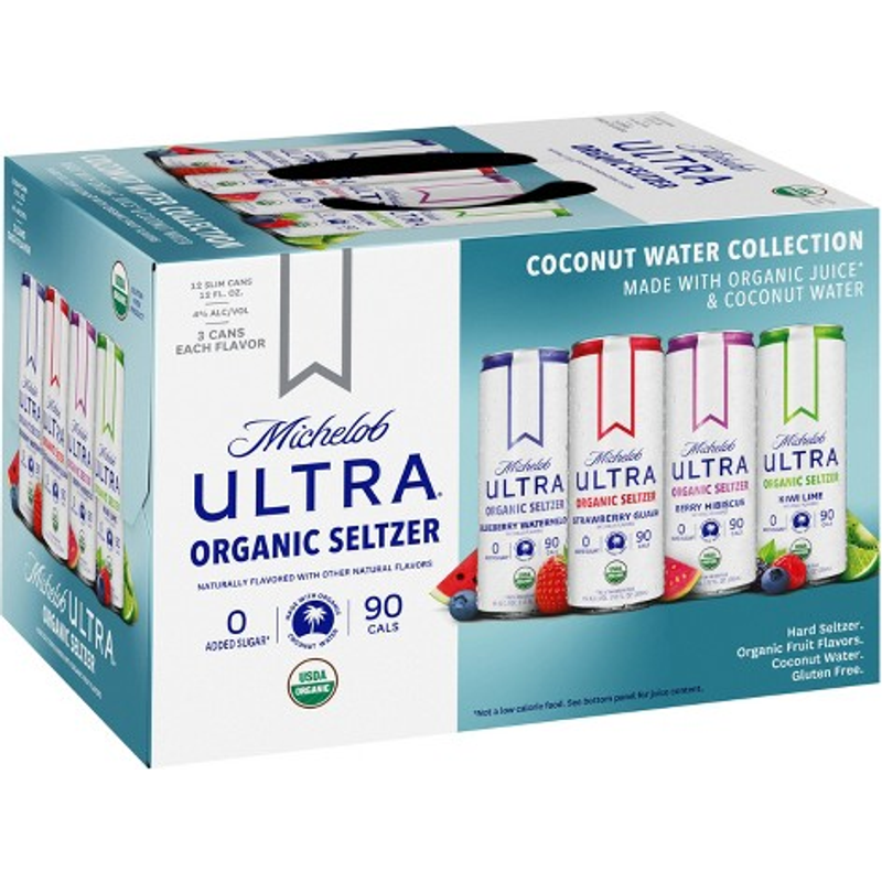 Michelob Ultra Organic Seltzer Variety Pack 