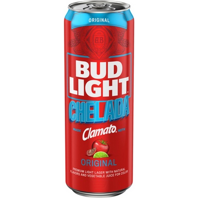 Bud Light Chelada (Budweiser & Clamato) 25 oz Can