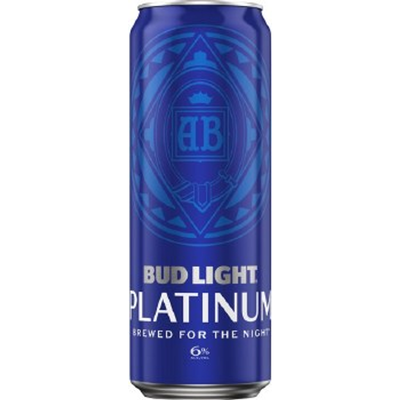 Bud Light Platinum 25oz Can