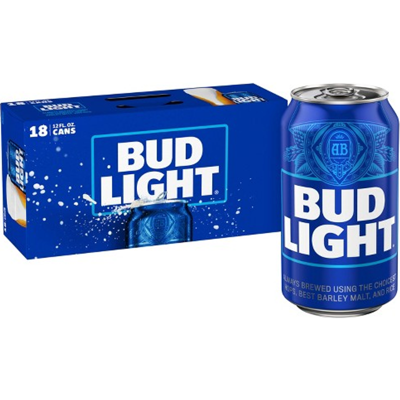 Bud Light 18 Pack 12 oz Cans