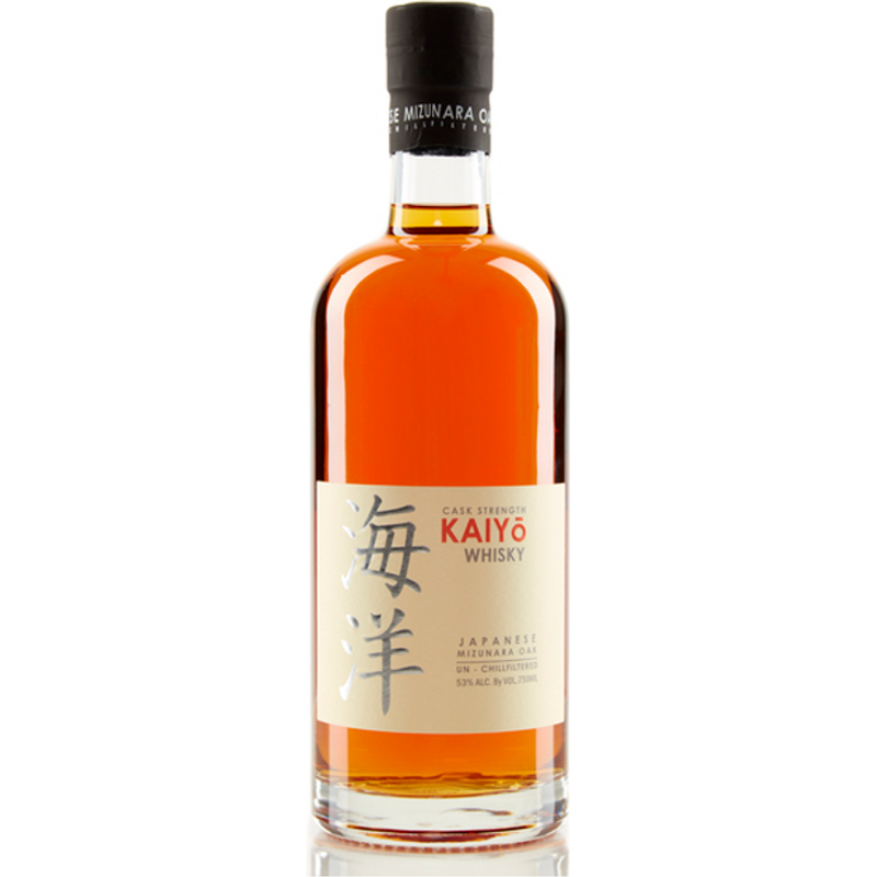 Kaiyo Mizunara Oak Cask Strength Japanese Whisky 750ml Bottle