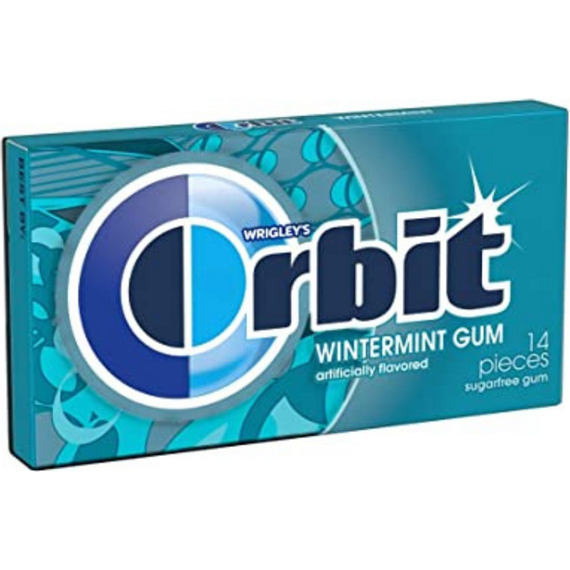 Orbit Sugarfree Wintermint Gum 14 CT