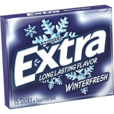 Extra Sugarfree Winterfresh Gum 15 CT