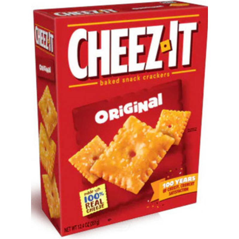 Cheez-It Baked Snack Crackers Original - Grab n&
