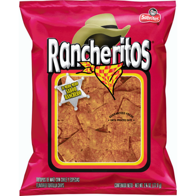 Rancheritos Flavored Tortilla Chips 2.75oz